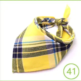 Hondensjaaltje geel, licht- en donkerblauw