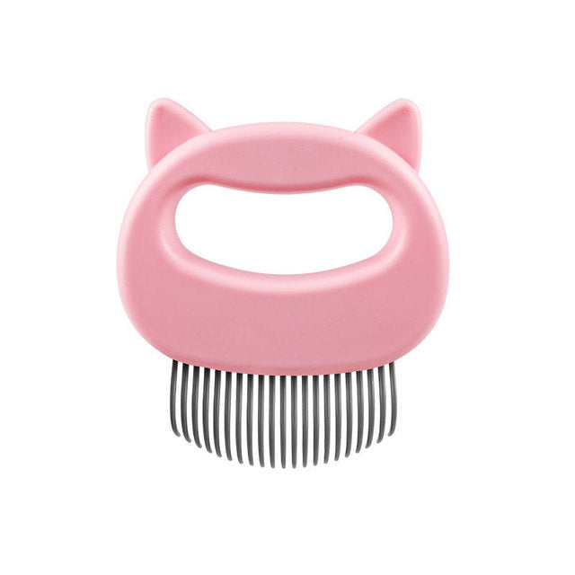 Dierenkam in roze eenvoudig model