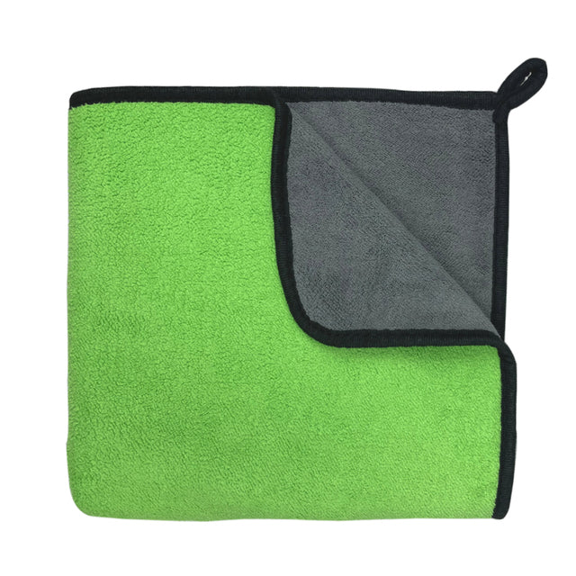 Sneldrogende dierenhanddoek groen
