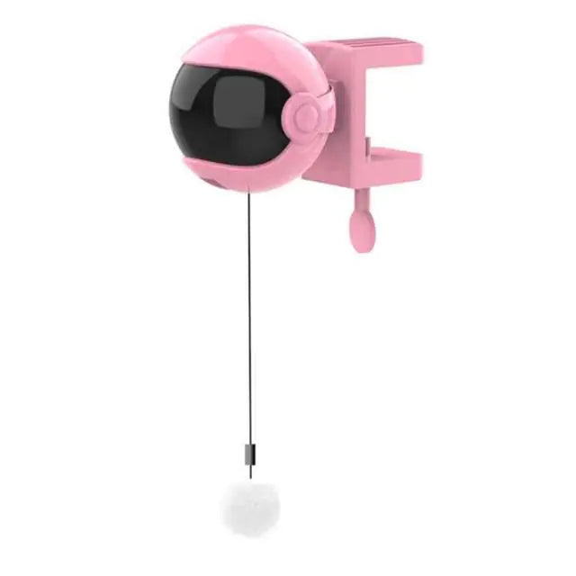Automatisch beweegbaar kattenspeeltje in roze