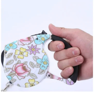 Automatisch intrekbare hondenriem variant A