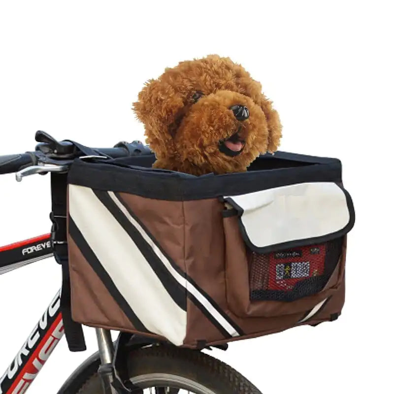 Fietsmand voor honden