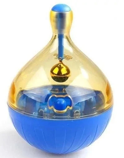 Interactieve traktatiebal in blauwgeel variant E