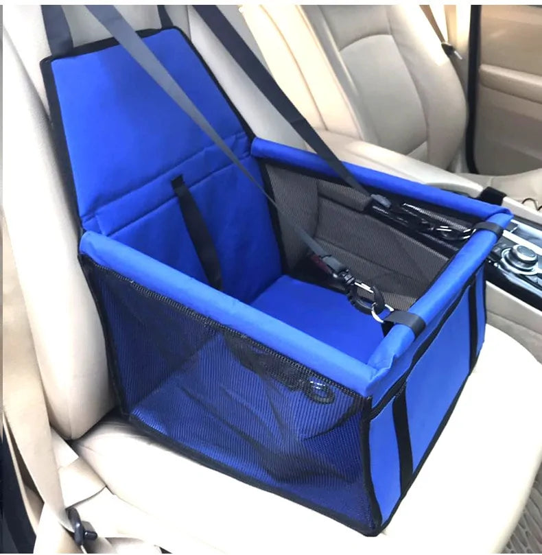 Autostoelhoes in blauw