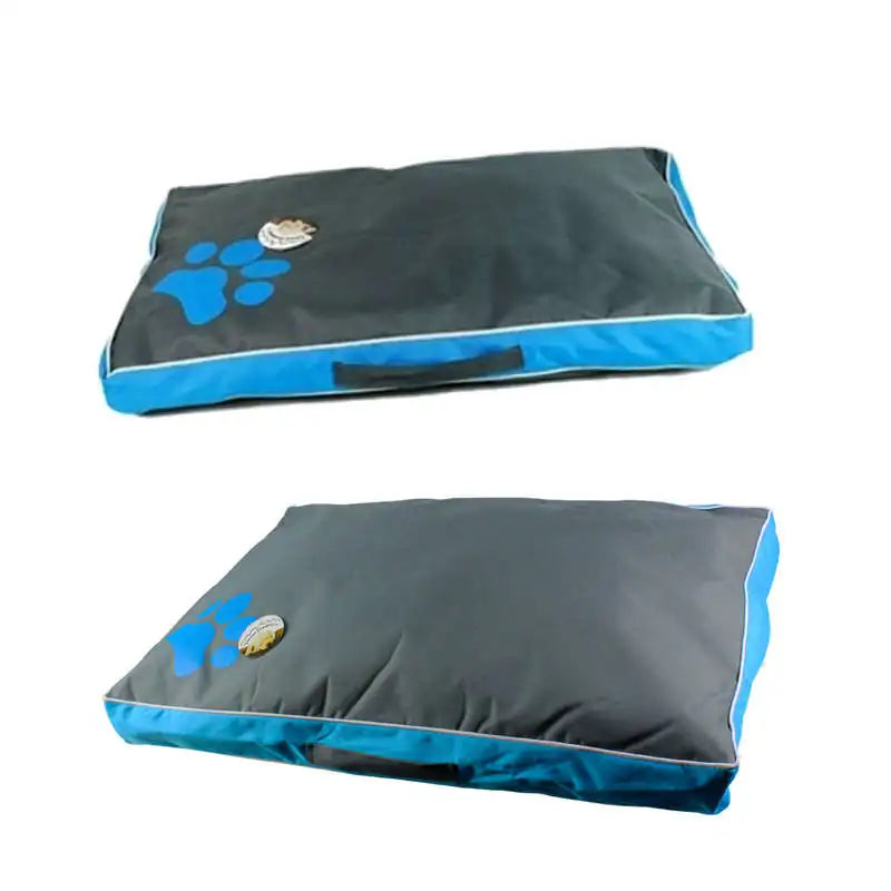 Huisdierbed in blauw