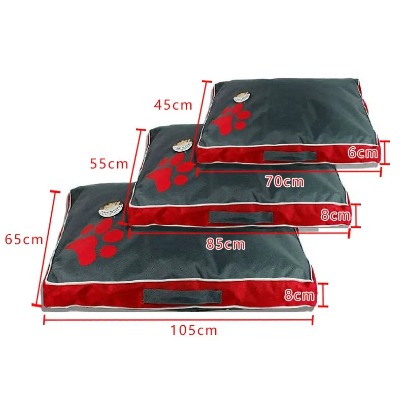 huisdierbedden met de maten