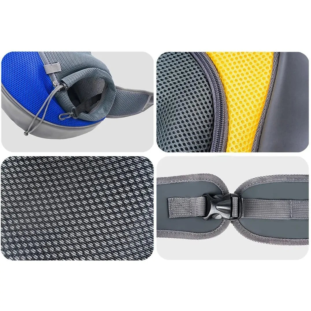 Details van de hondendraagzak