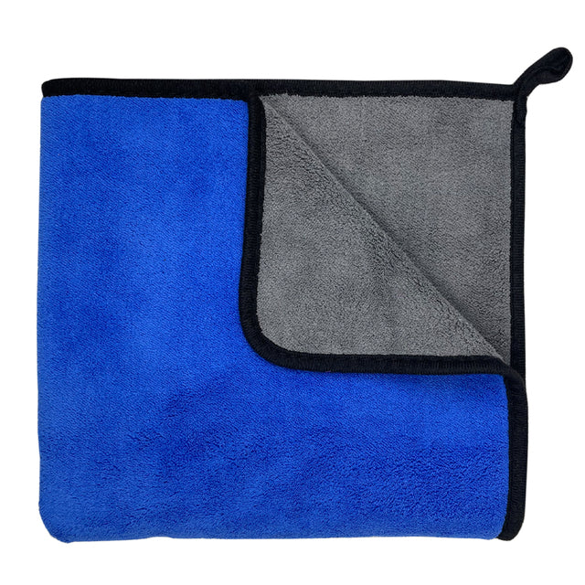 Sneldrogende dierenhanddoek blauw
