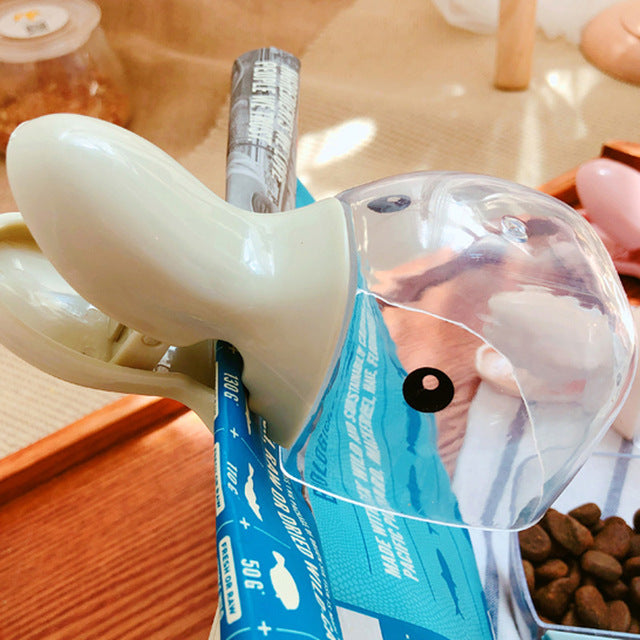 Handige lepel in groen