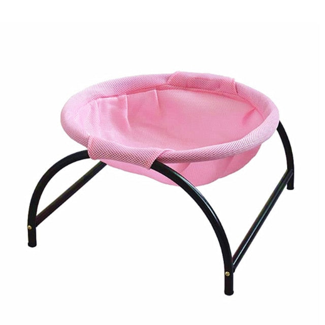 Knusse hangmat roze