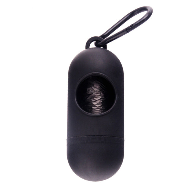 Afvalzakjeshouder zwart