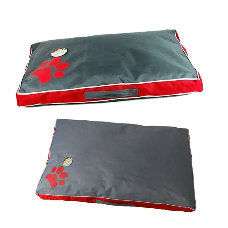 Huisdierbed in rood