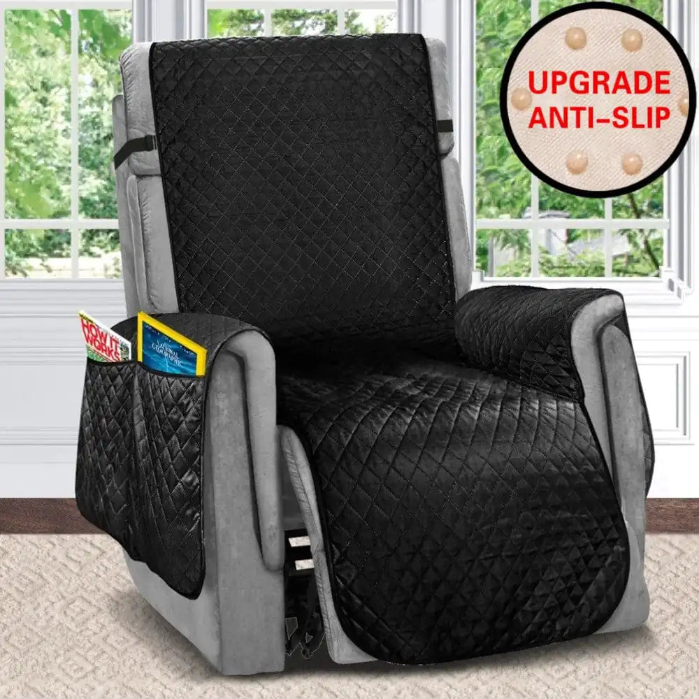 Zwarte waterdichte hoes