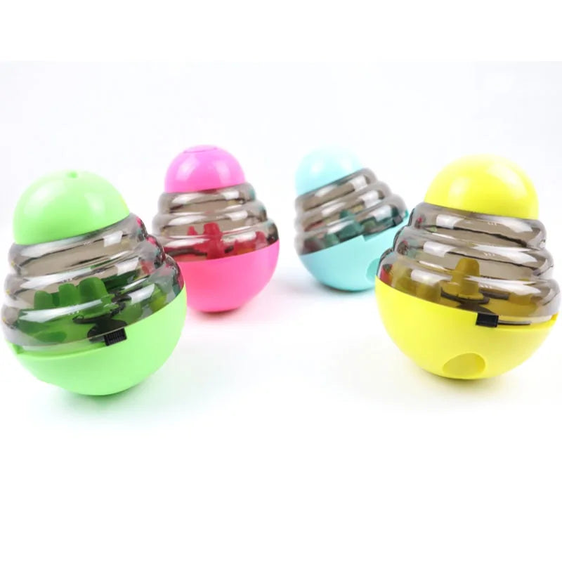 Interactieve traktatiebal in vier kleuren