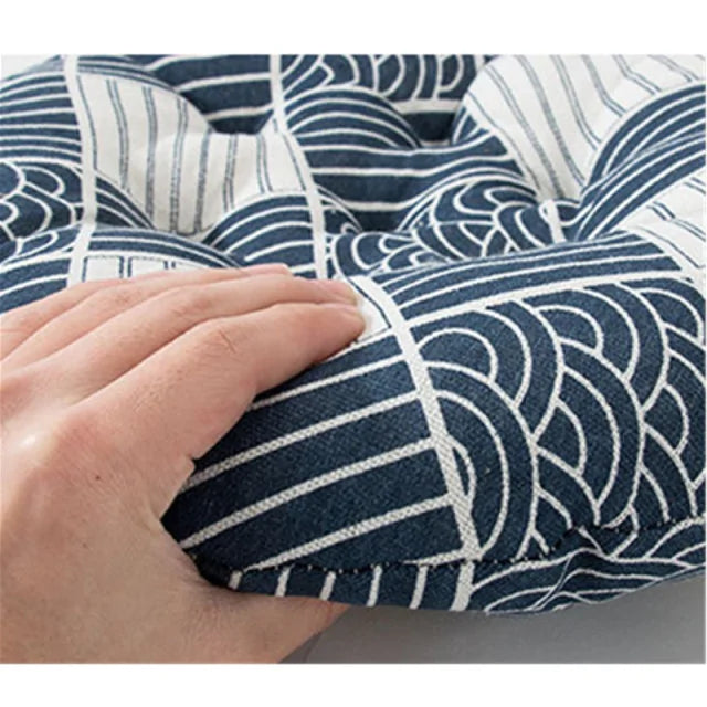 Het kussen in detail