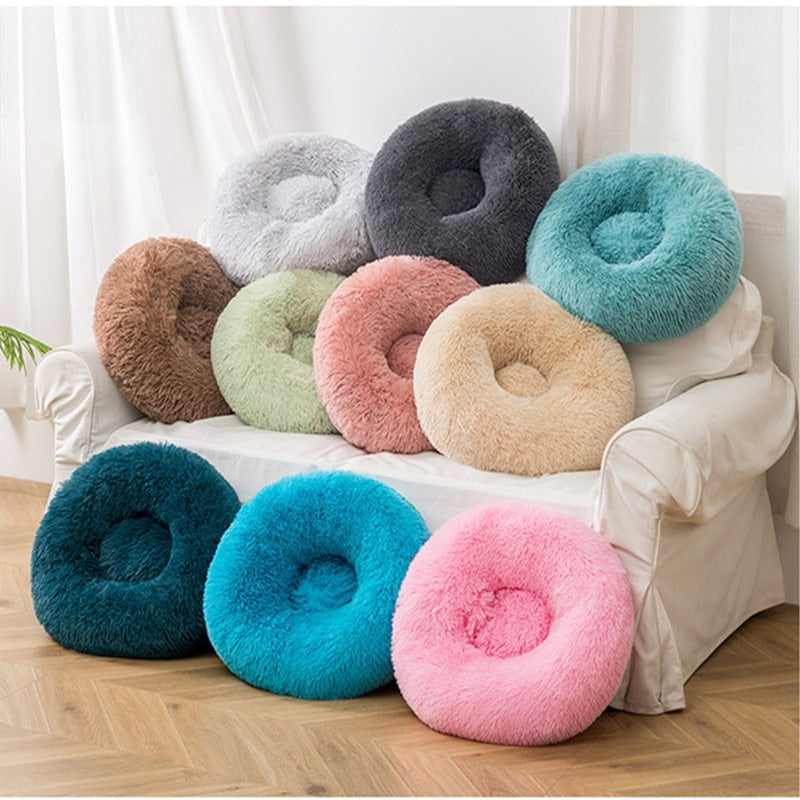 Rond knus dierenbed