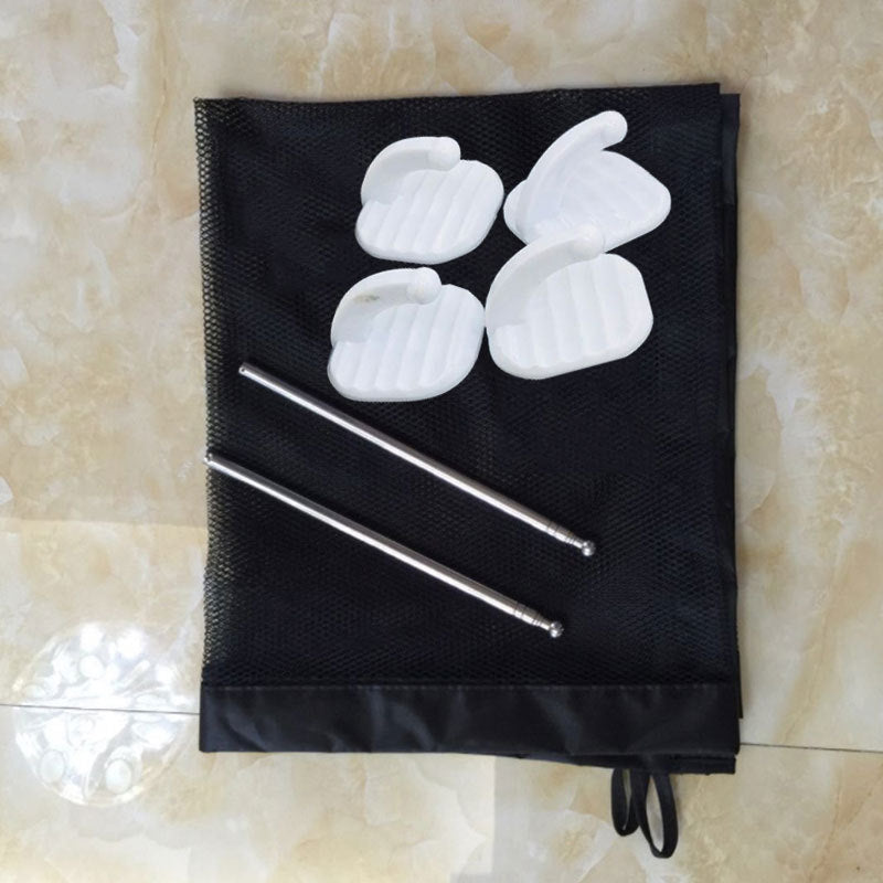 Opvouwbaar veiligheidshekje in onderdelen