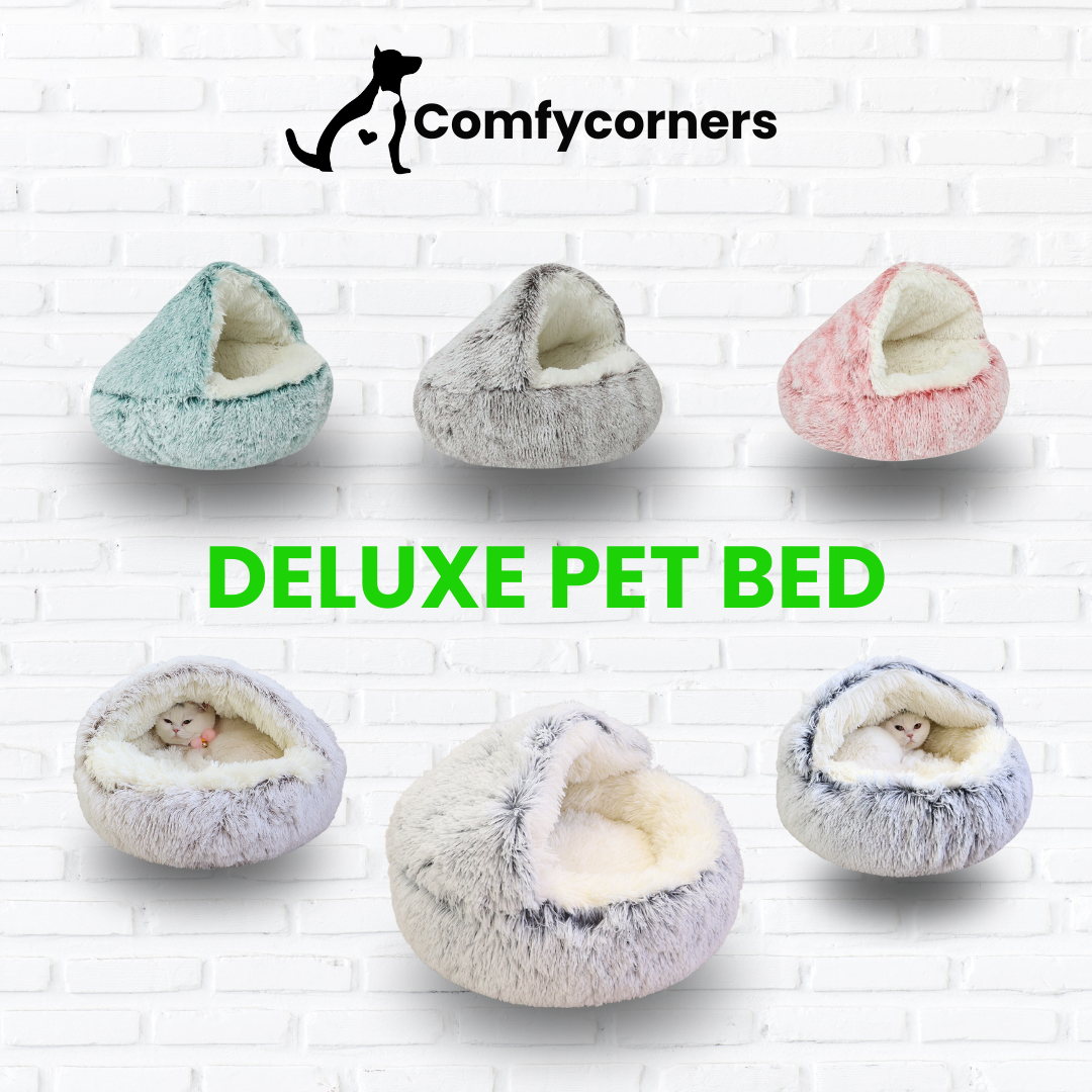 Deluxe dierenbed in alle kleuren