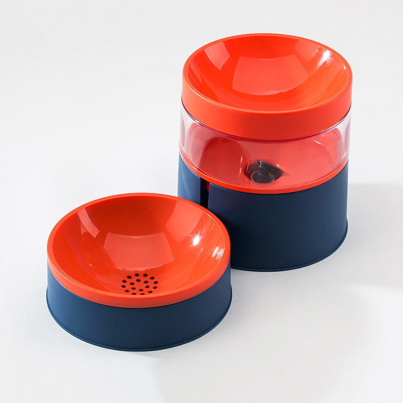 Waterdispenser blauw met oranje