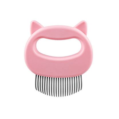 Dierenkam in roze eenvoudig model
