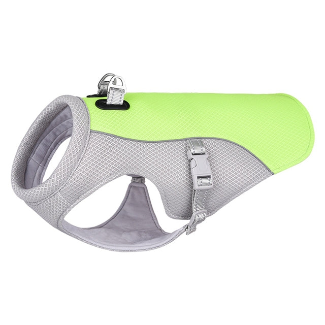 honden koelvest groen