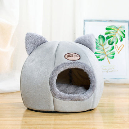 Snoezig kattenhuis