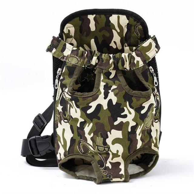 honden en katten rugzak camouflage