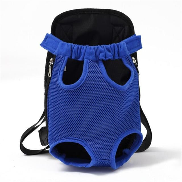 honden en katten rugzak blauw