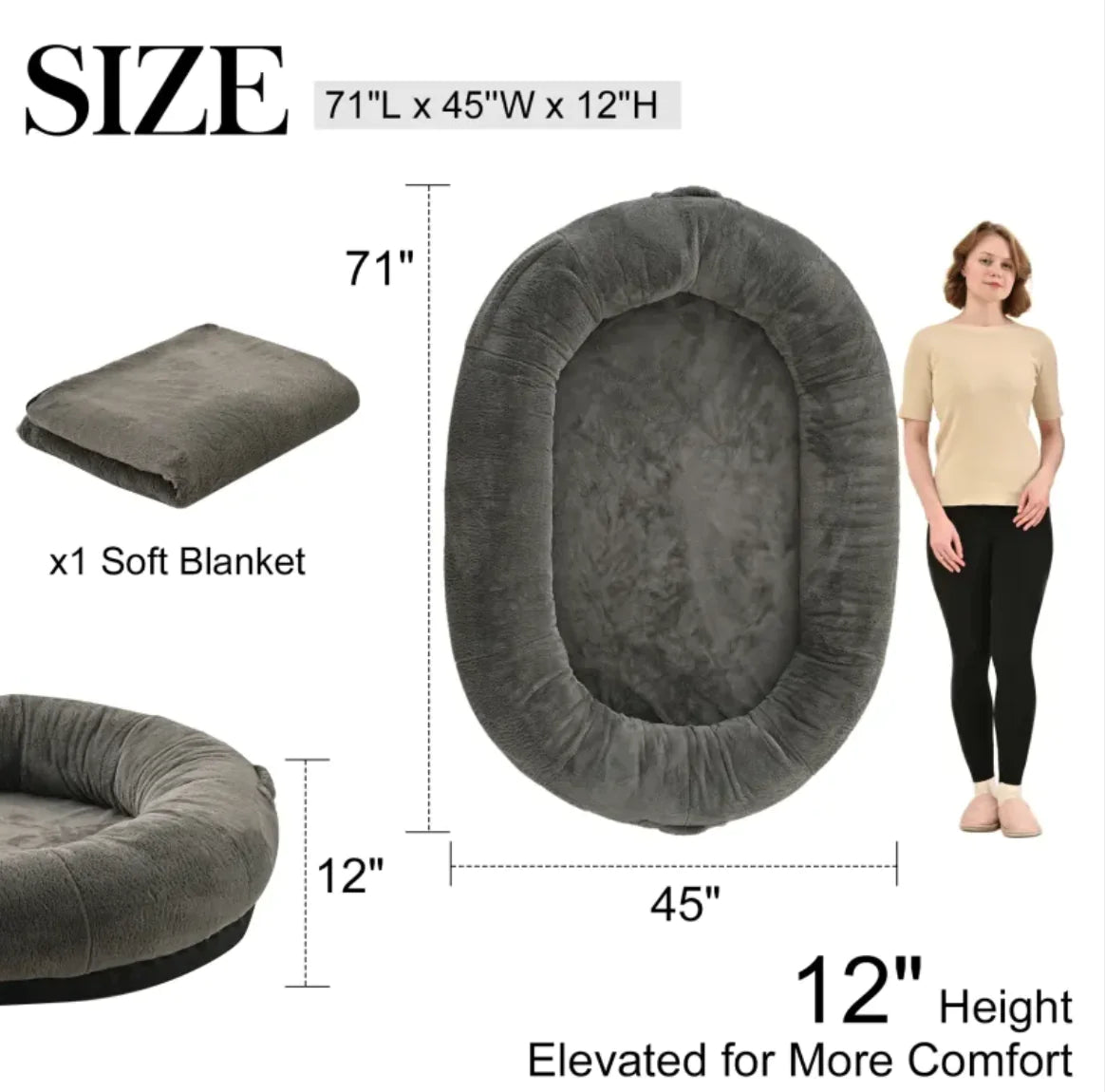 Mega groot bed voor jou en je dier