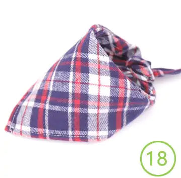 Hondensjaaltje blauw rood wit