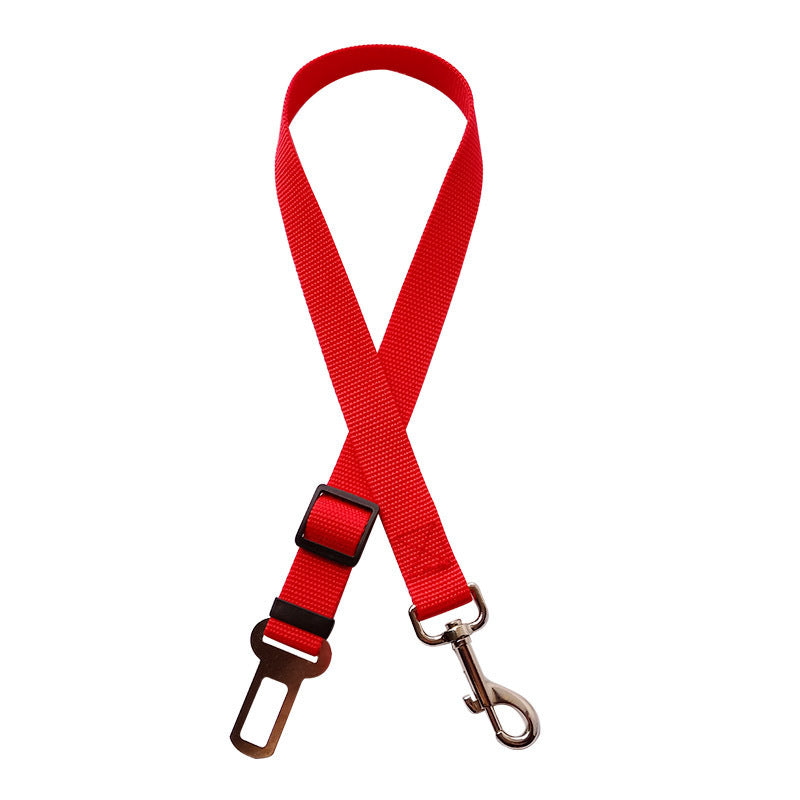 Veiligheidsgordel rood