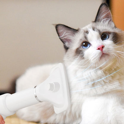 Handige 2-in-1 föhn met kat